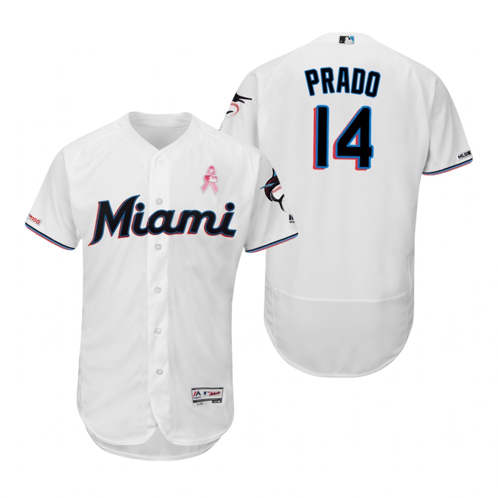 marlins-martin-prado-white-2019-mothers-day-flex-base-jersey