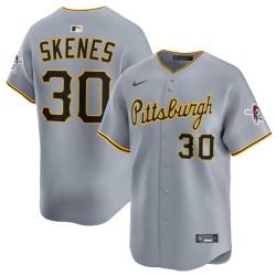 Pittsburgh Pirates paul jersey gray (1)